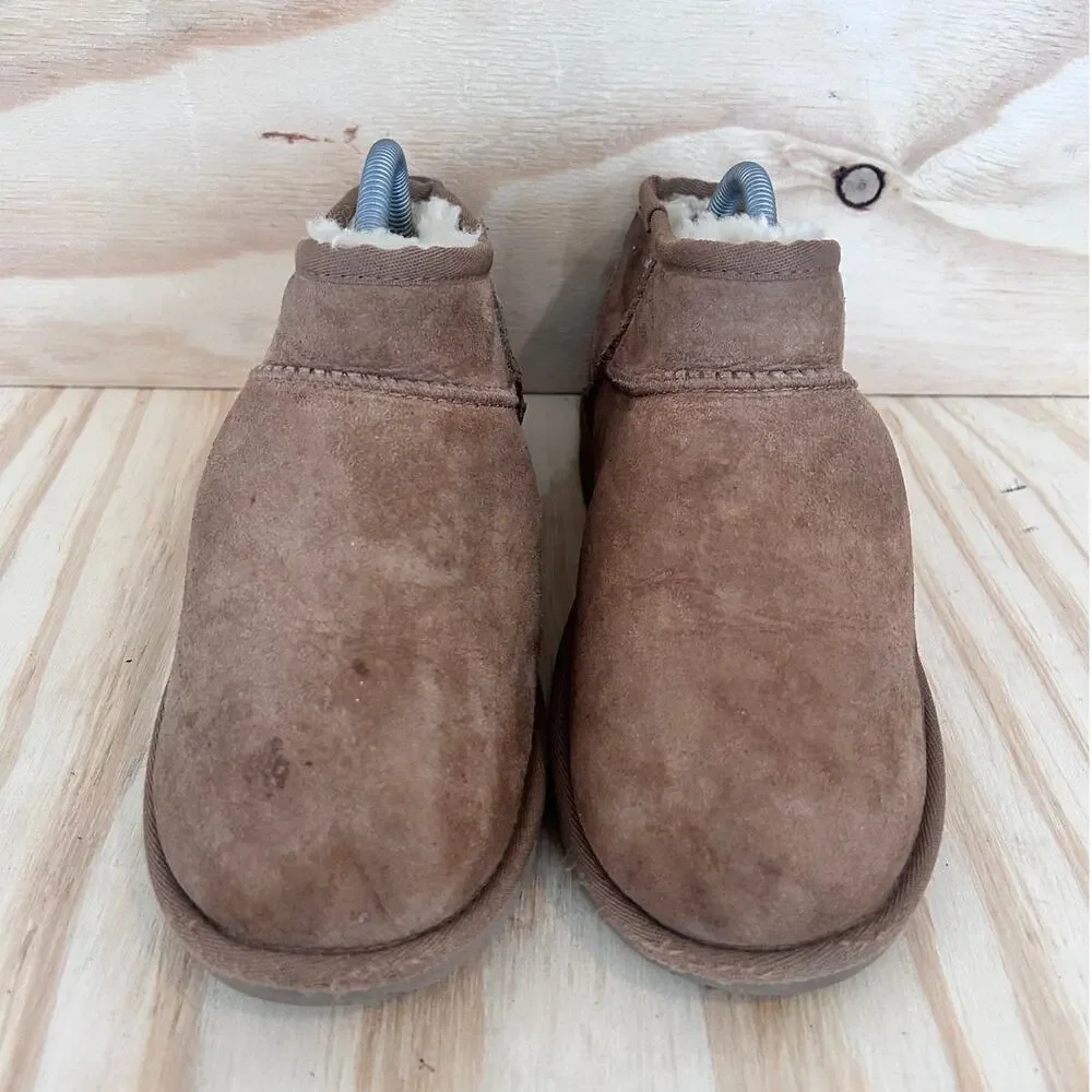 UGG - Classic Ultra - Mini Boots - Brown - Women's - 7 - S/N 1130750K